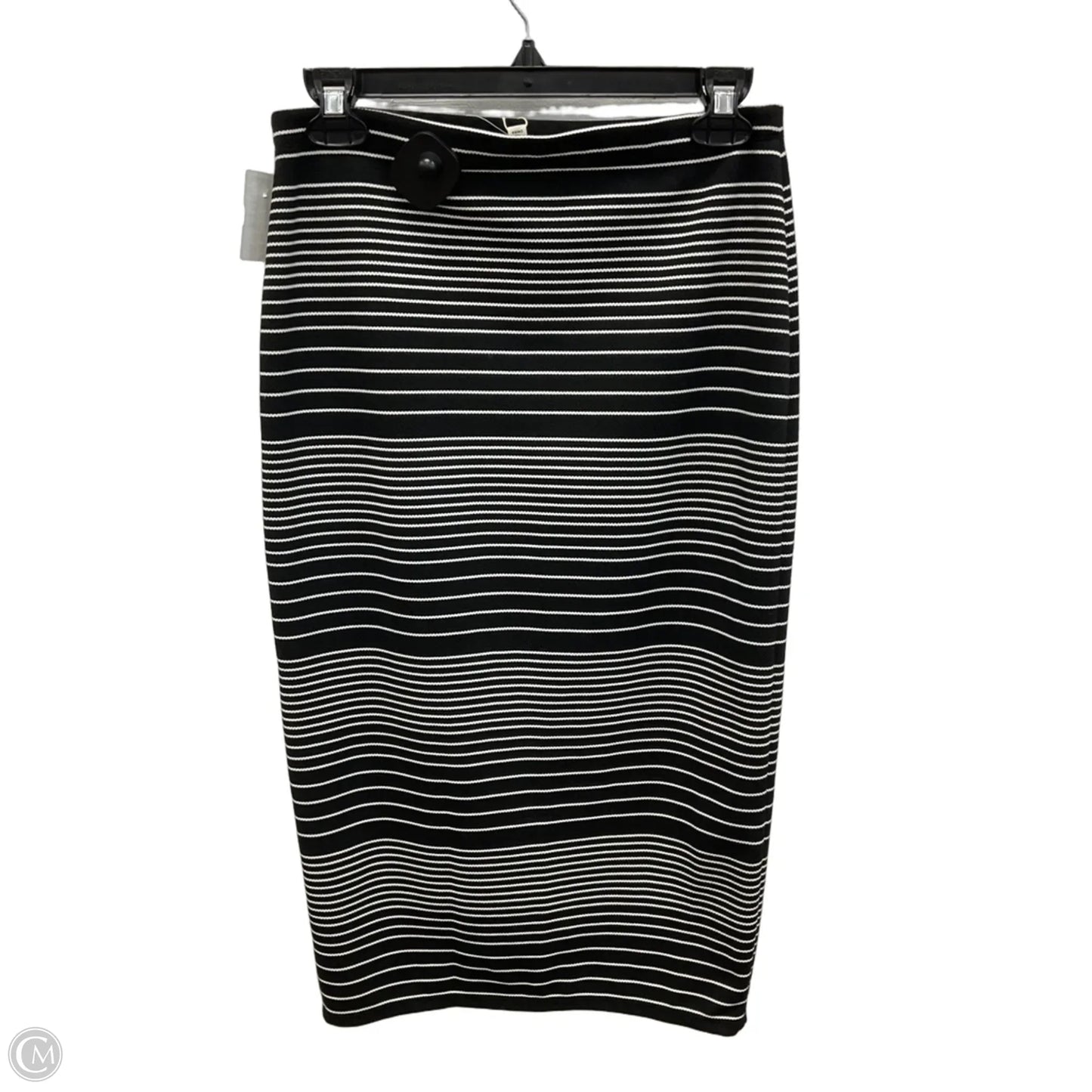 Skirt Midi By Max Studio In Striped Pattern, Size: S
