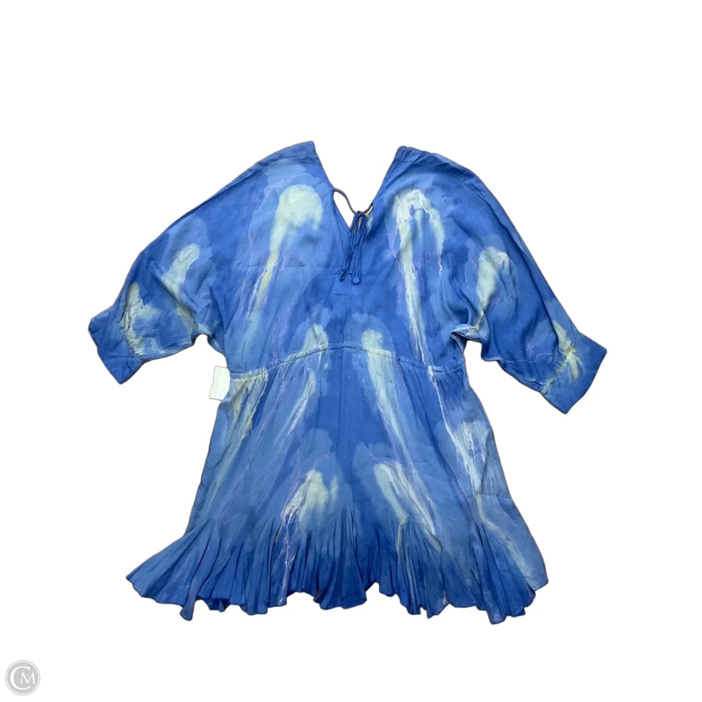 Swimwear Cover-up By Clothes Mentor In Blue, Size: M