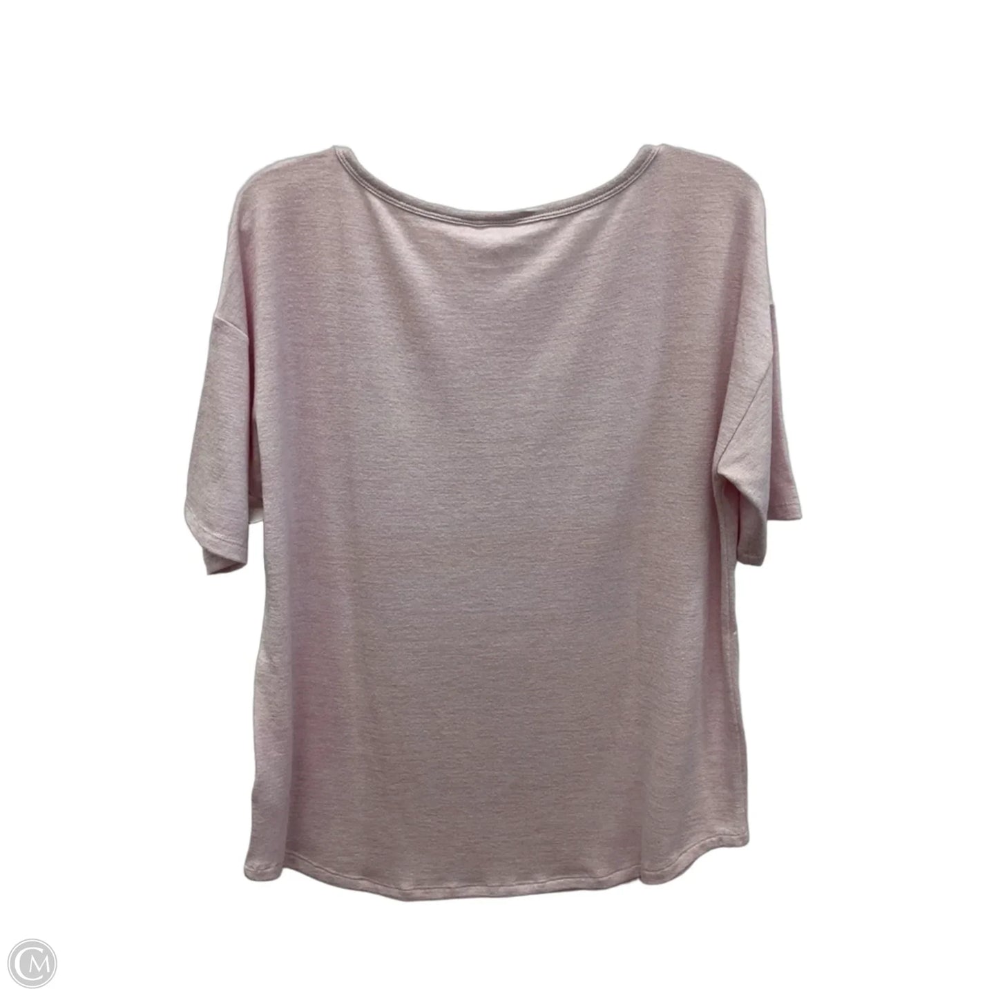 Top Short Sleeve By Gap In Pink, Size: L