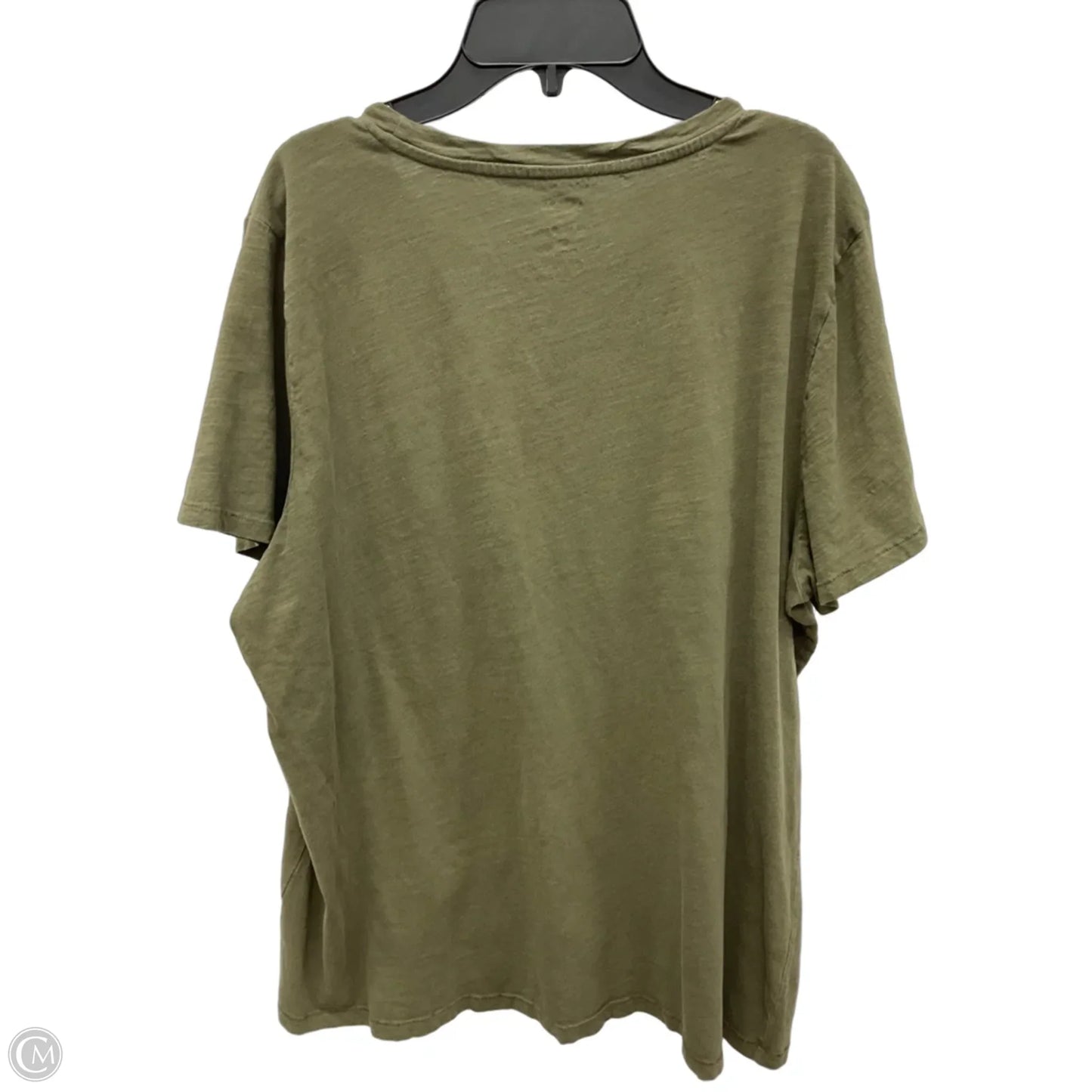 Top Short Sleeve Basic By Sonoma In Green, Size: Xl