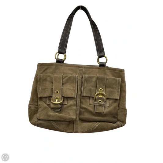 Handbag Designer By Coach, Size: Large