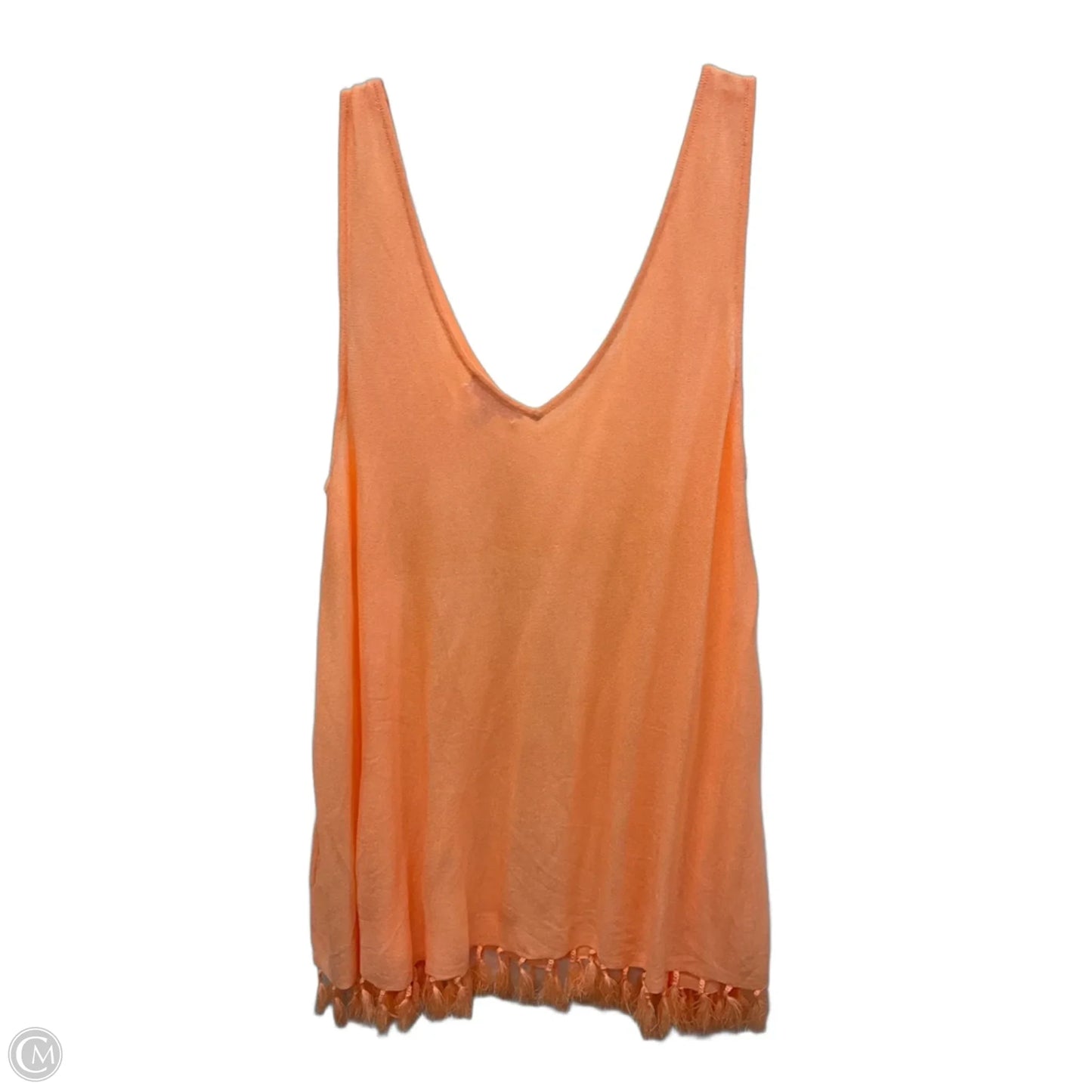 Top Sleeveless By Lilly Pulitzer In Orange, Size: Xl