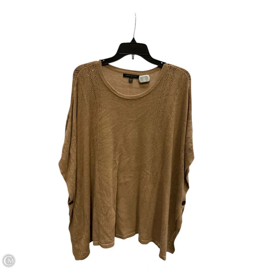 Poncho By Banana Republic In Tan, Size: Xs