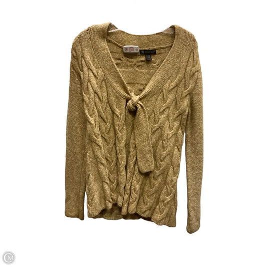 Cardigan By Inc In Tan, Size: S