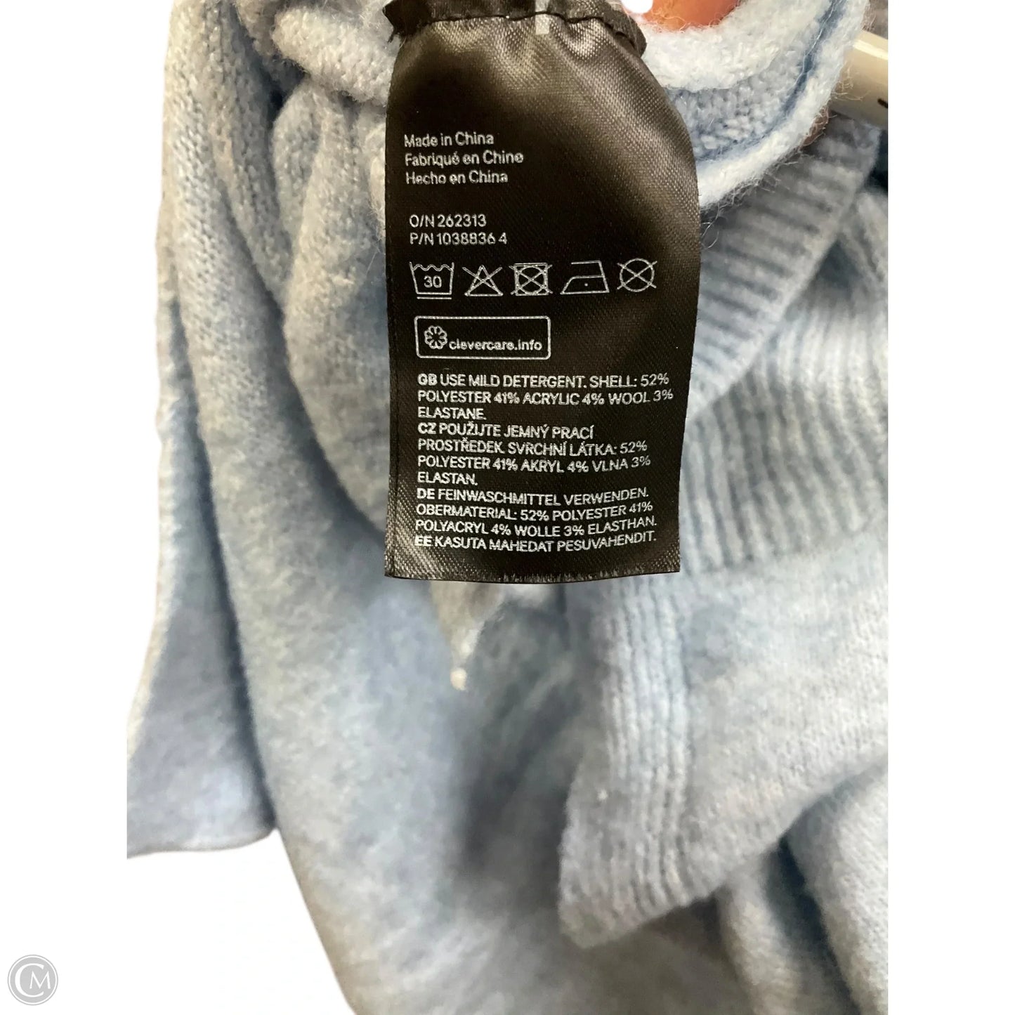 Sweater By H&m In Blue, Size: Xs