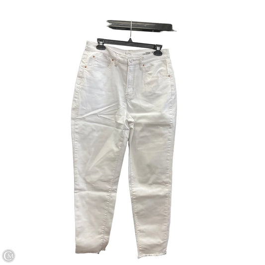 Jeans Skinny By Nicole Miller In White, Size: 8
