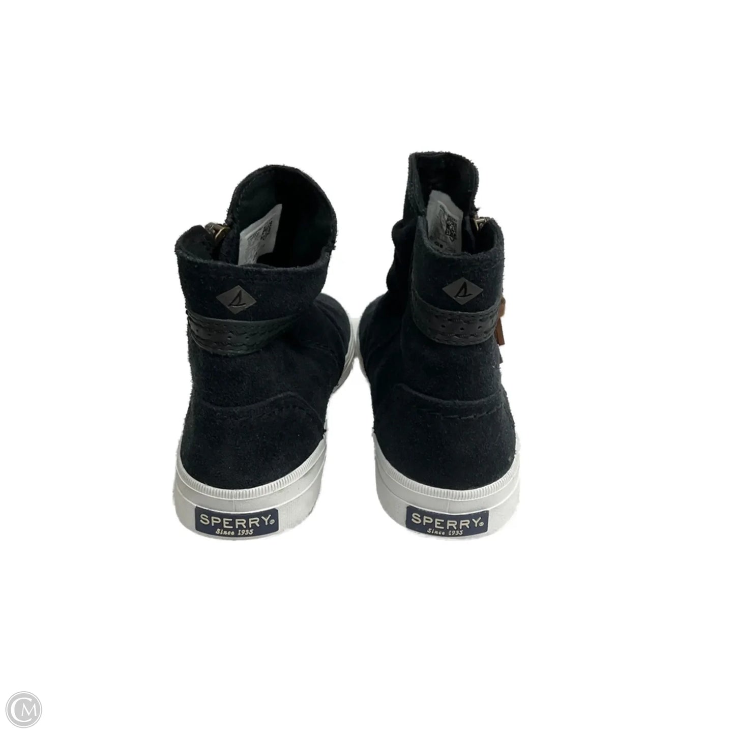 Shoes Sneakers By Sperry In Black, Size: 6