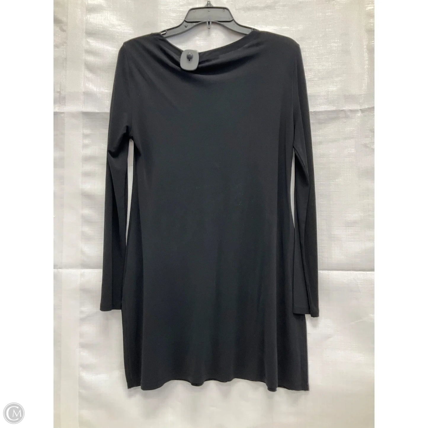 Top Long Sleeve By Eileen Fisher In Black, Size: S