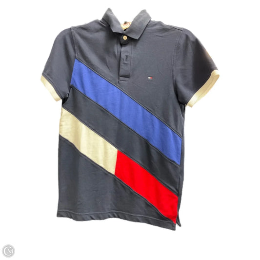 Top Short Sleeve By Tommy Hilfiger In Blue, Size: Xs