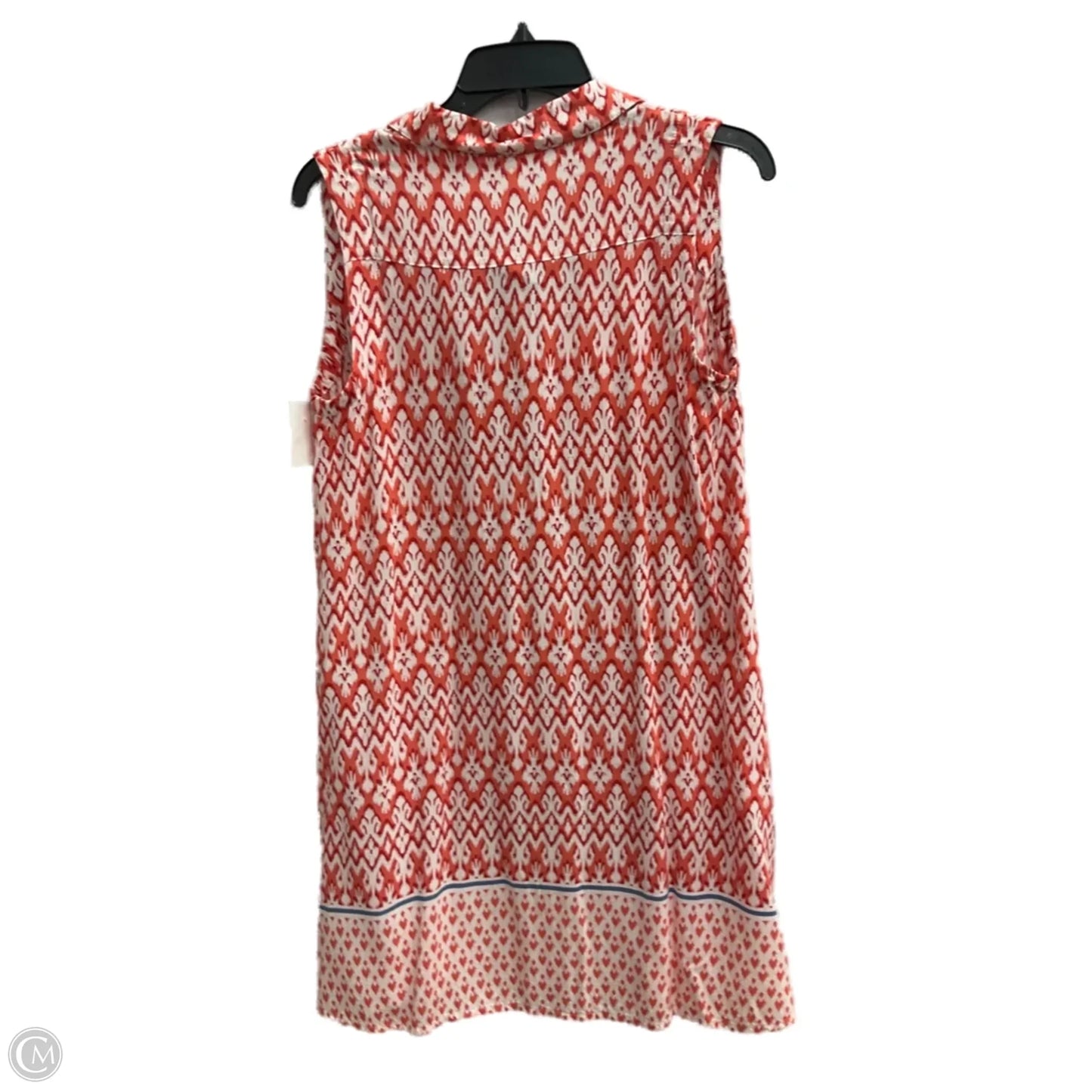 Dress Casual Short By Beachlunchlounge In Orange, Size: S
