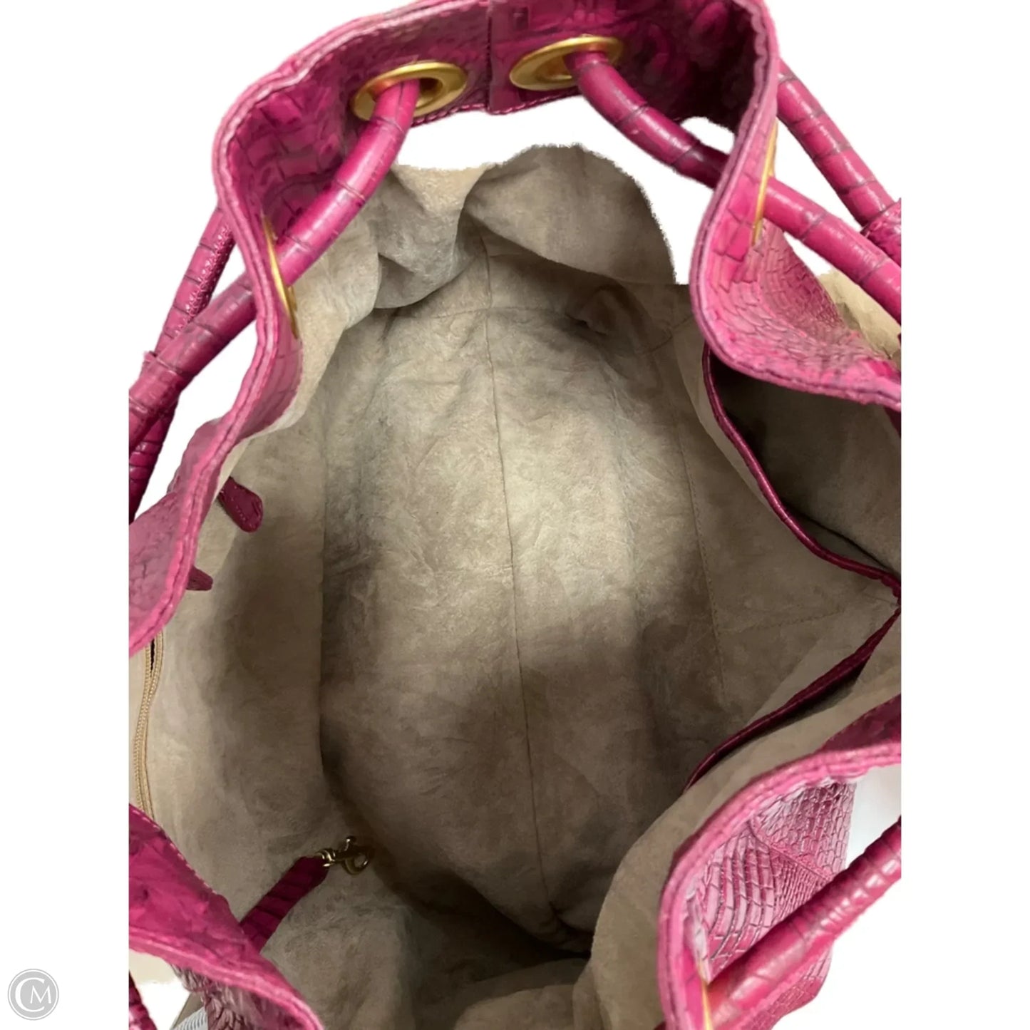 Handbag Designer By Brahmin, Size: Large