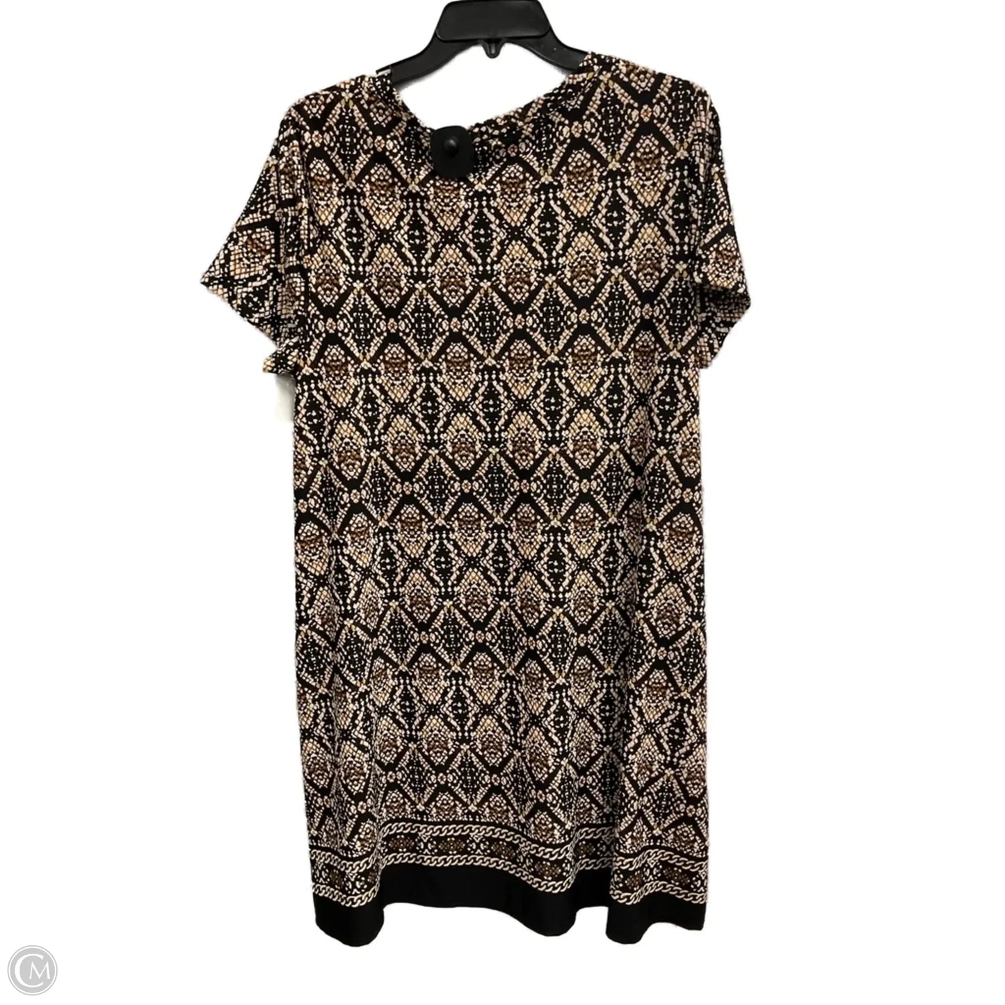 Dress Casual Short By Apt 9 In Animal Print, Size: L