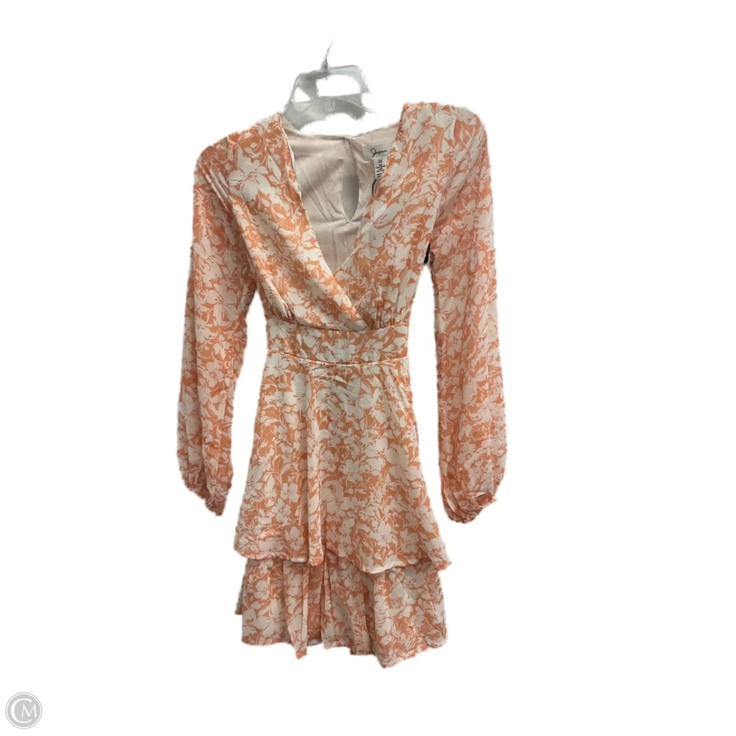 Dress Casual Short By Japna In Floral Print, Size: Xs