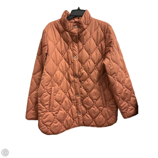 Jacket Puffer & Quilted By 32 Degrees In Peach, Size: Xl