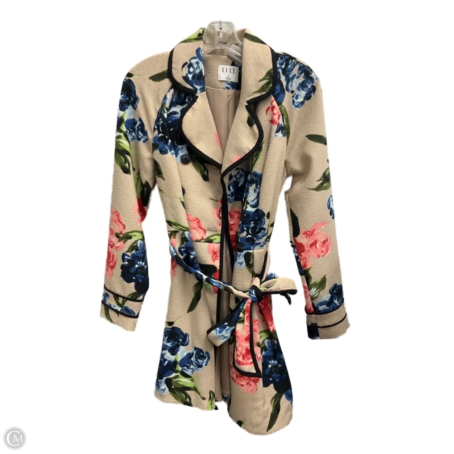 Coat Other By Elle In Floral Print, Size: S