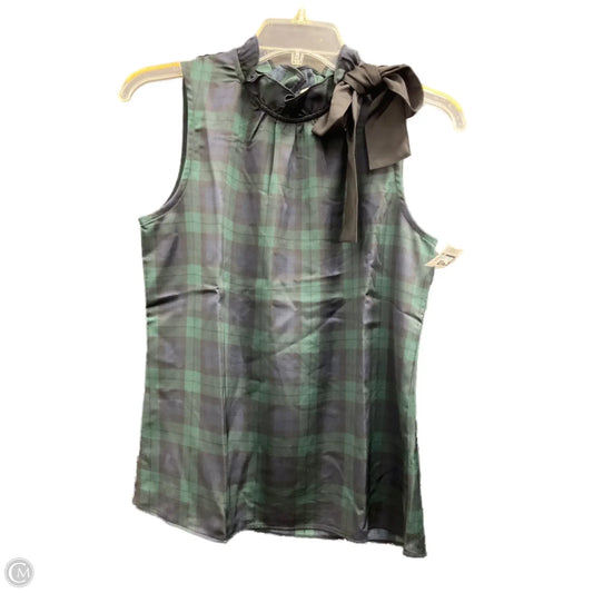 Top Sleeveless By J. Crew In Green, Size: Xs
