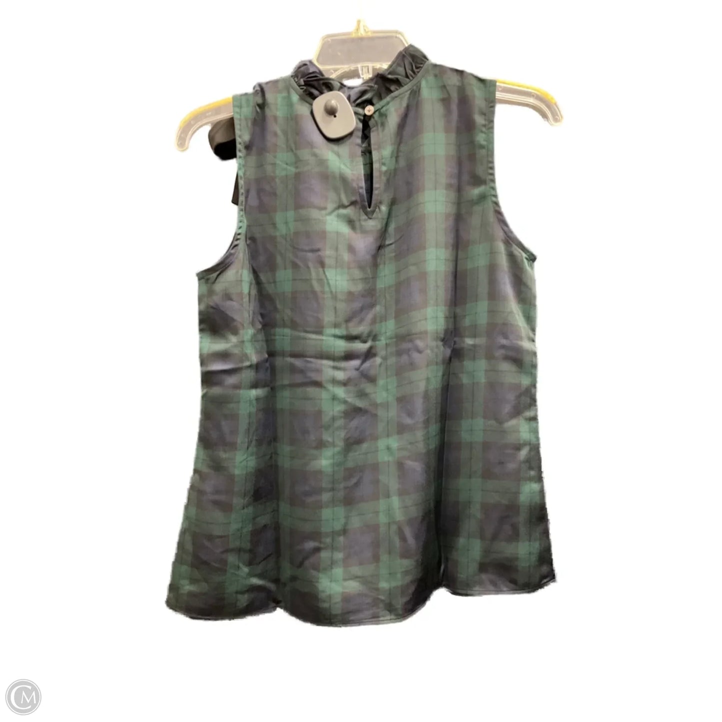 Top Sleeveless By J. Crew In Green, Size: Xs