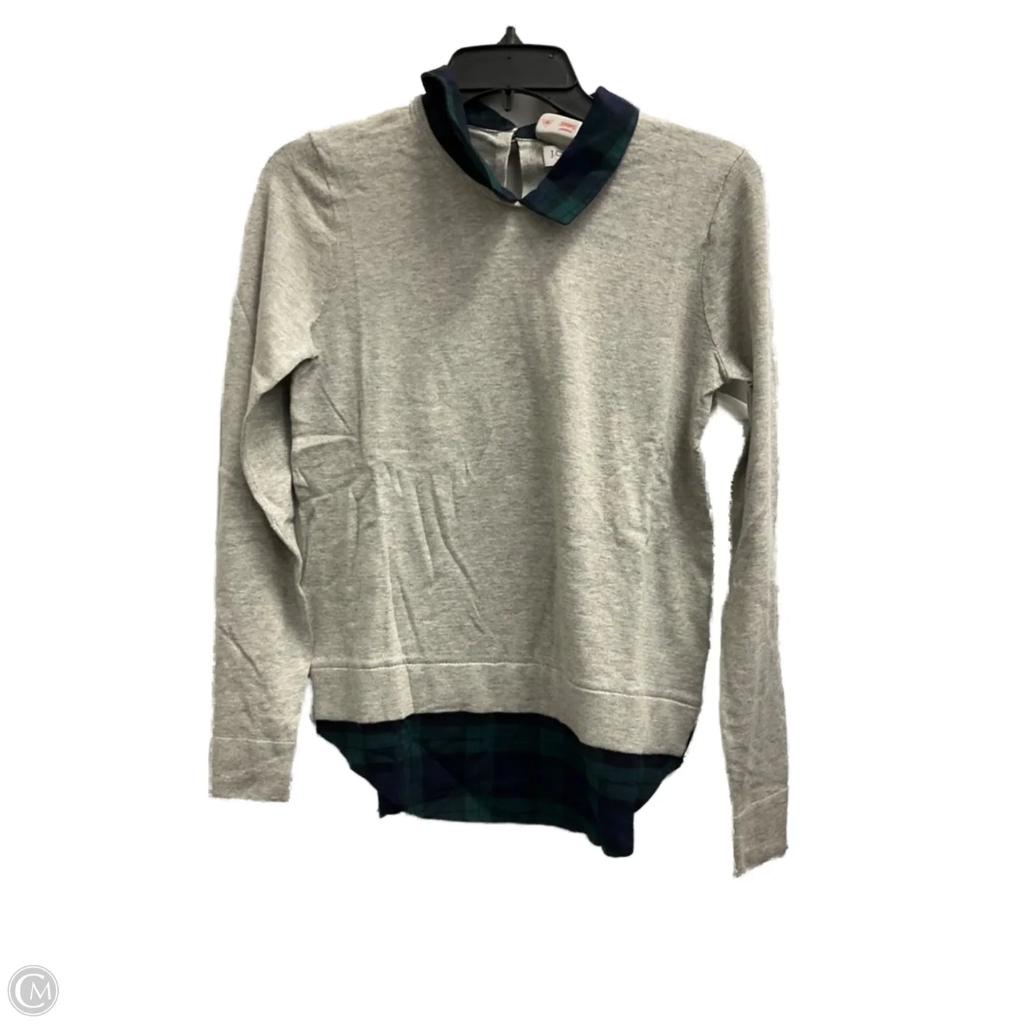 Top Long Sleeve By J. Crew In Grey, Size: Xs