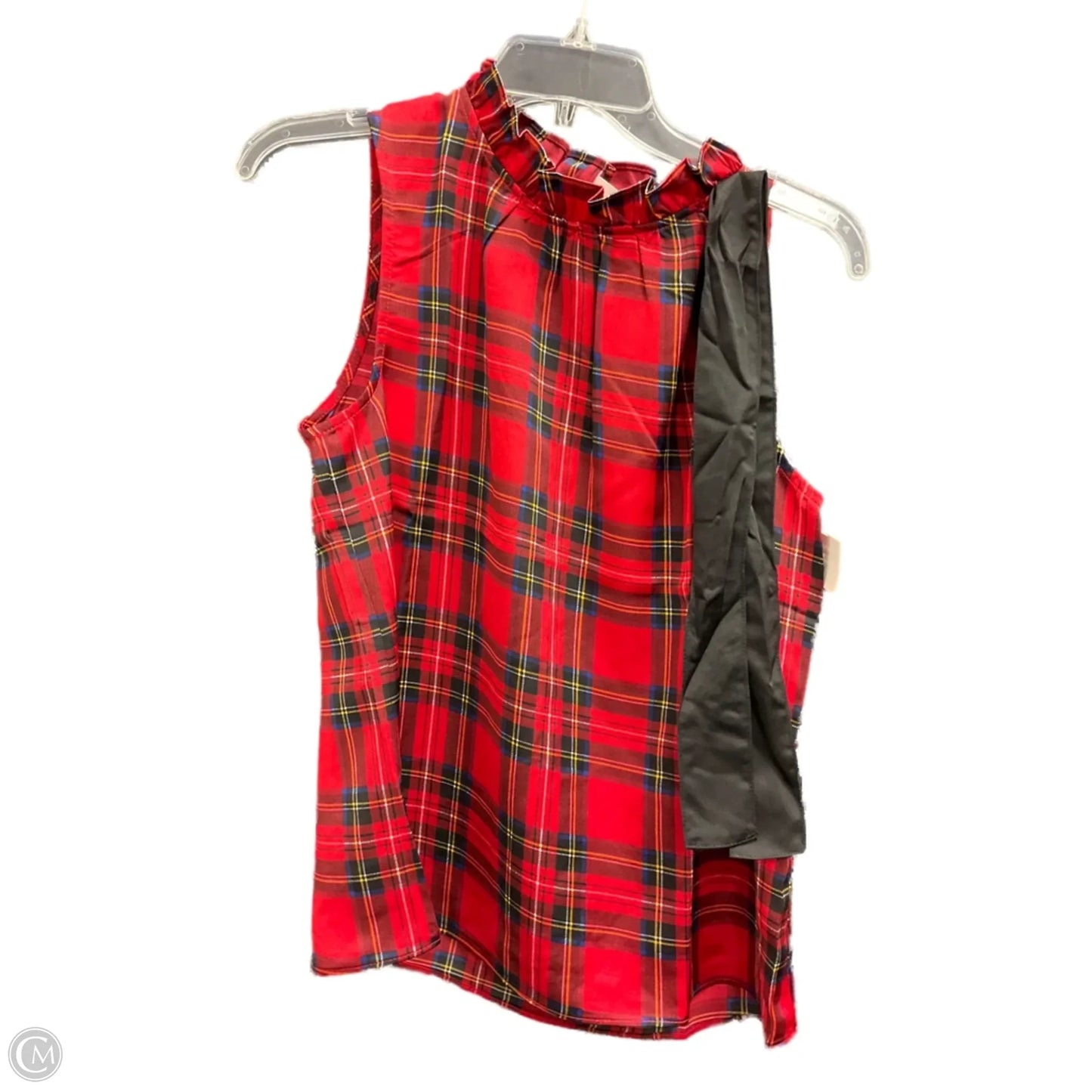 Top Sleeveless By J. Crew In Red, Size: S