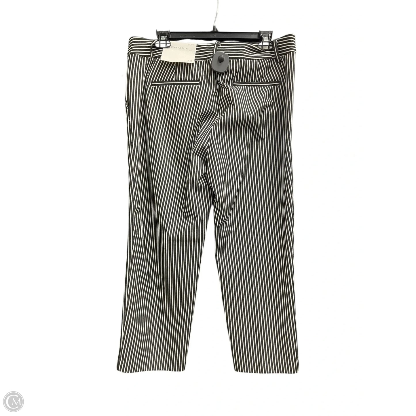 Pants Dress By Loft In Striped Pattern, Size: 12