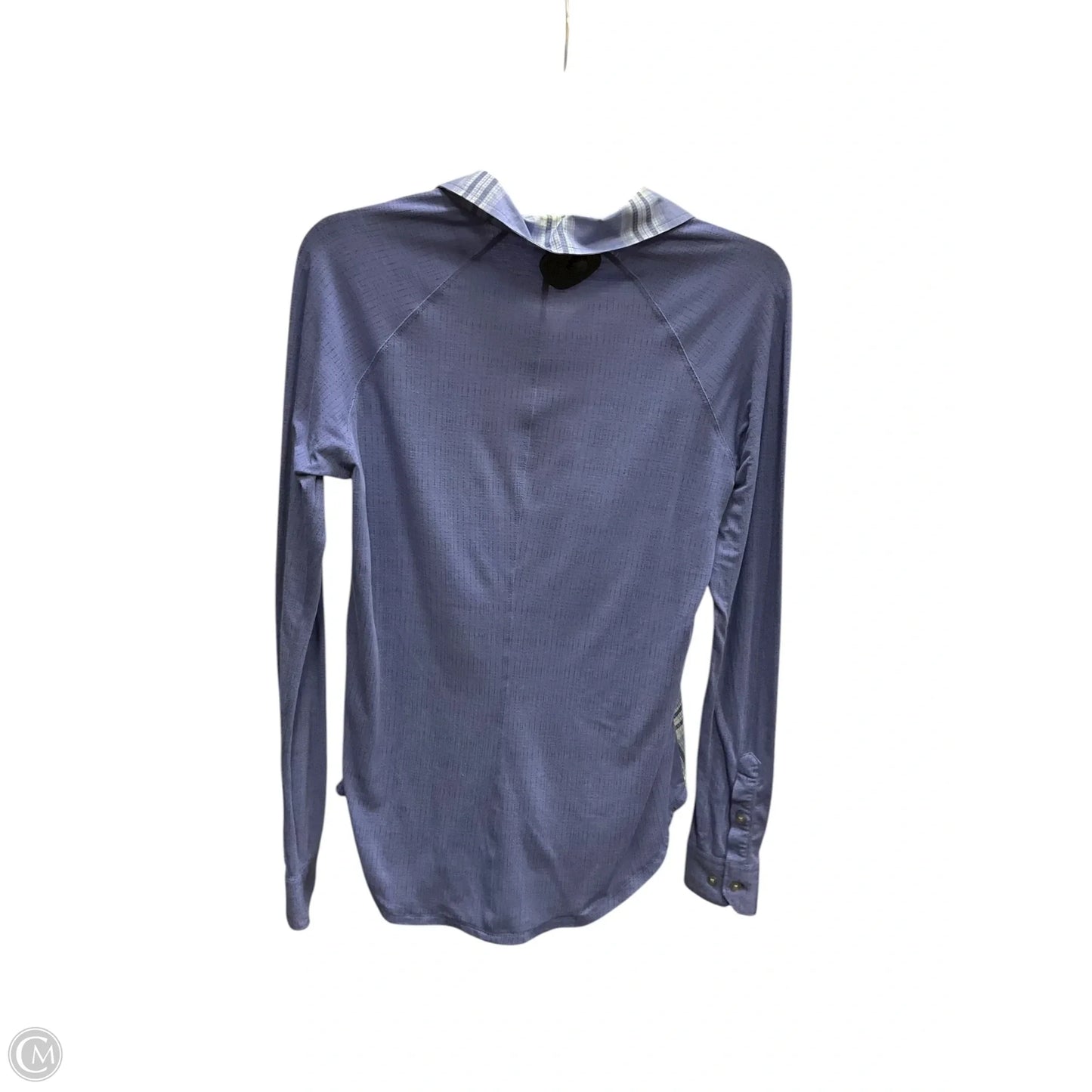 Athletic Top Long Sleeve Collar By Marmot In Purple, Size: M