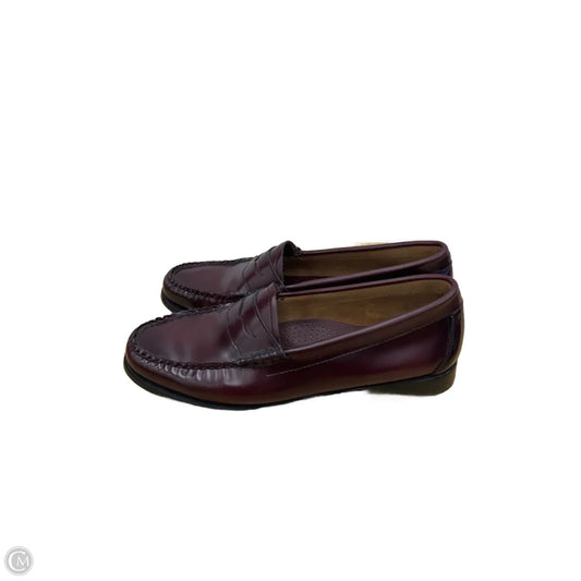 Shoes Flats By Cma In Maroon, Size: 8.5
