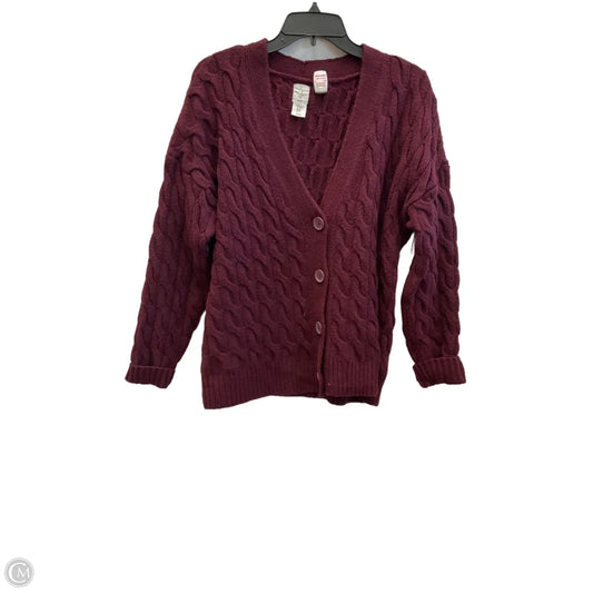 Cardigan By Joie In Maroon, Size: M