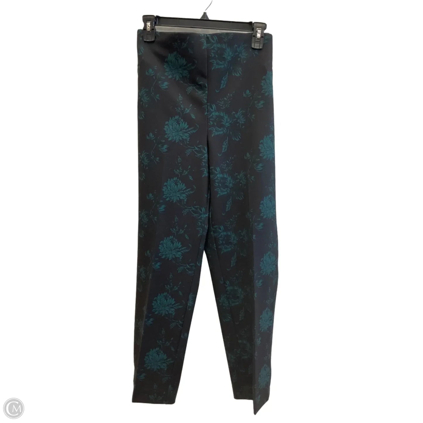 Pants Dress By Chicos In Black & Green, Size: Xl