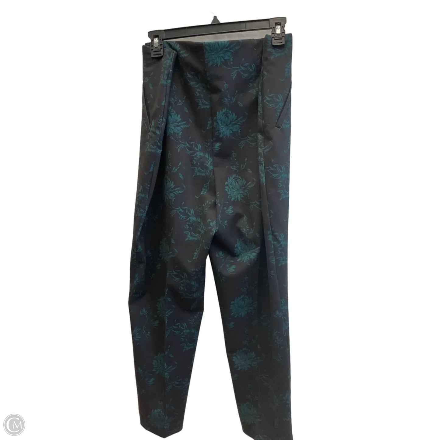 Pants Dress By Chicos In Black & Green, Size: Xl