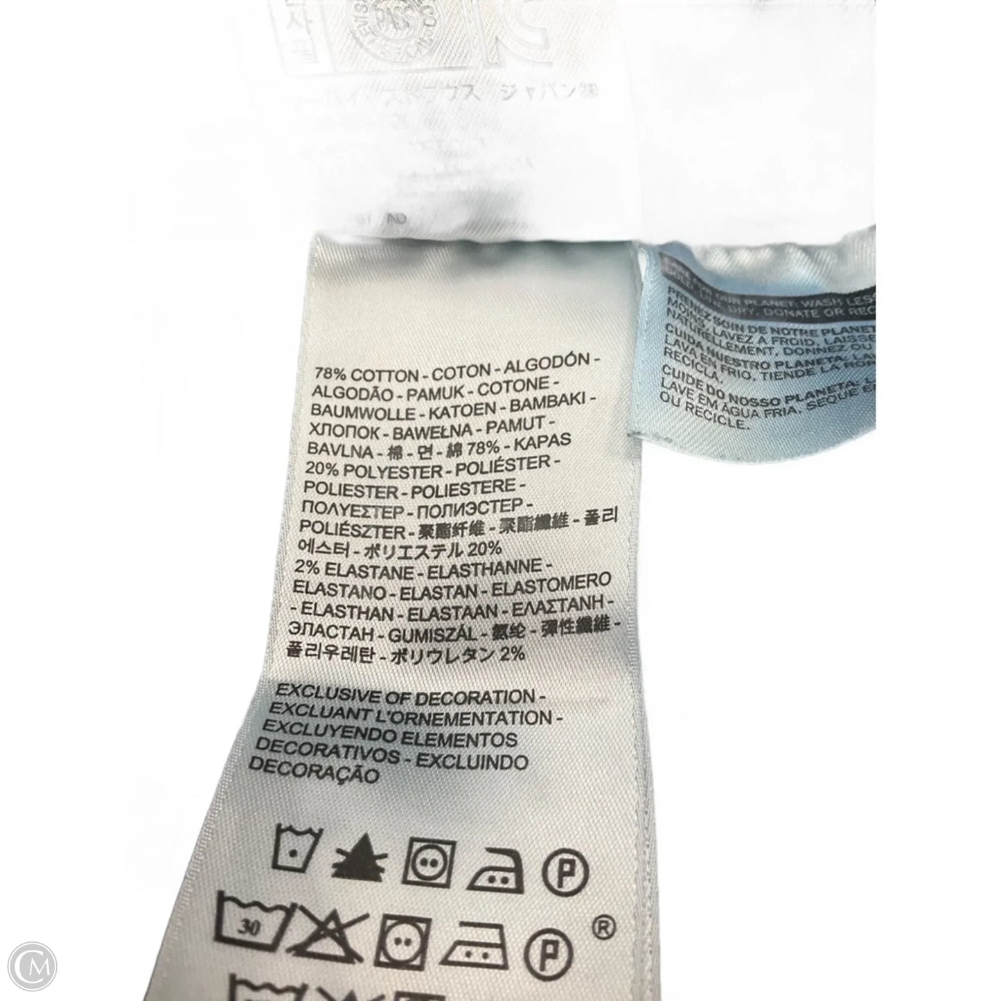 Jeans Straight By Levis In Blue Denim, Size: 18