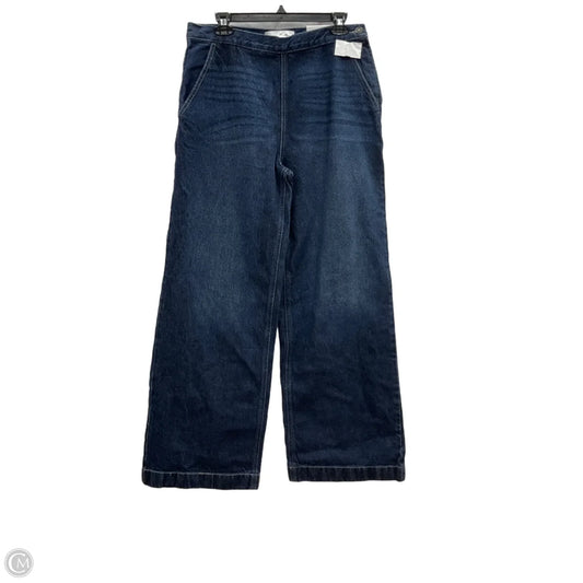 Jeans Wide Leg By Kancan In Blue Denim, Size: 8