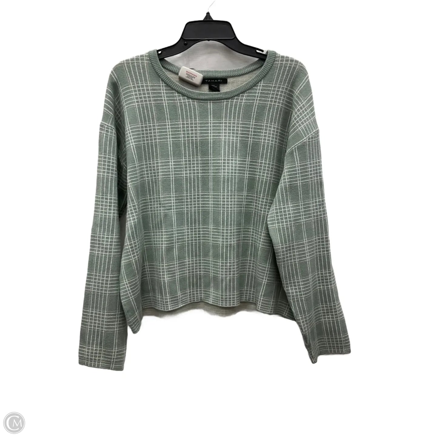 Top Long Sleeve By Tahari In Green, Size: Xl