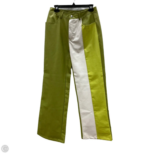 Jeans Straight By Bailey Rose In Green, Size: L