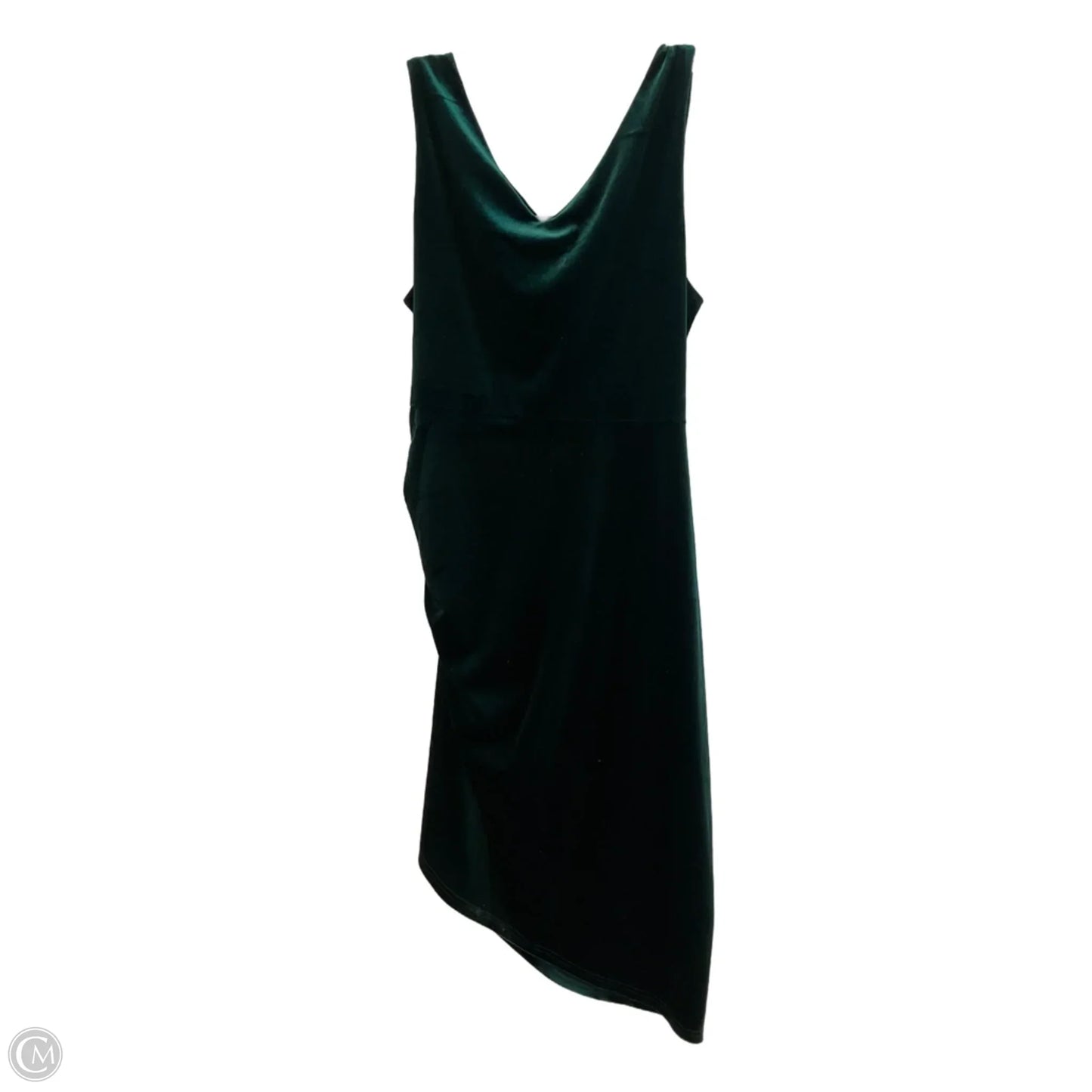 Dress Party Midi By Sam Edelman In Green, Size: Xl