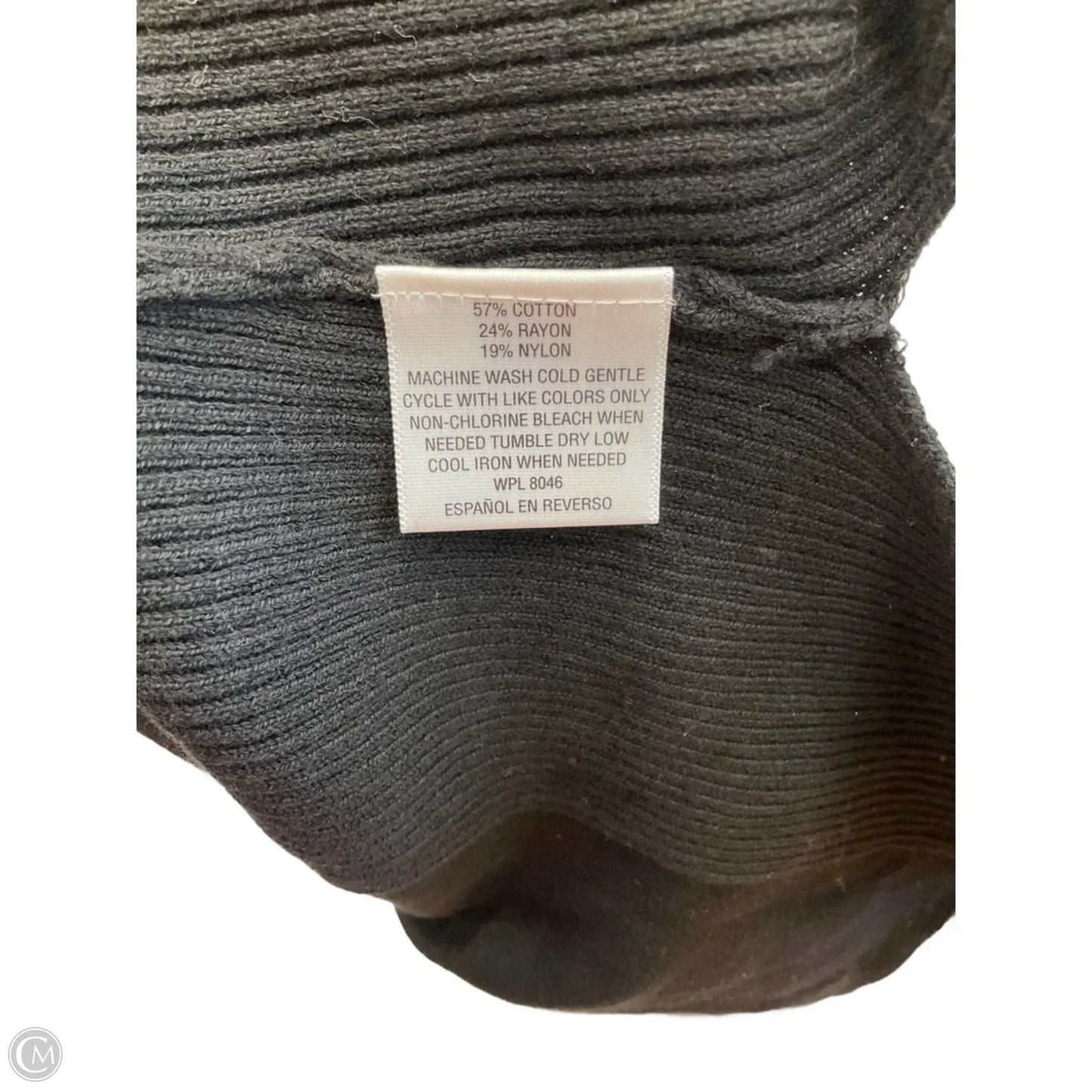 Top Long Sleeve By Style And Company In Black, Size: Xl