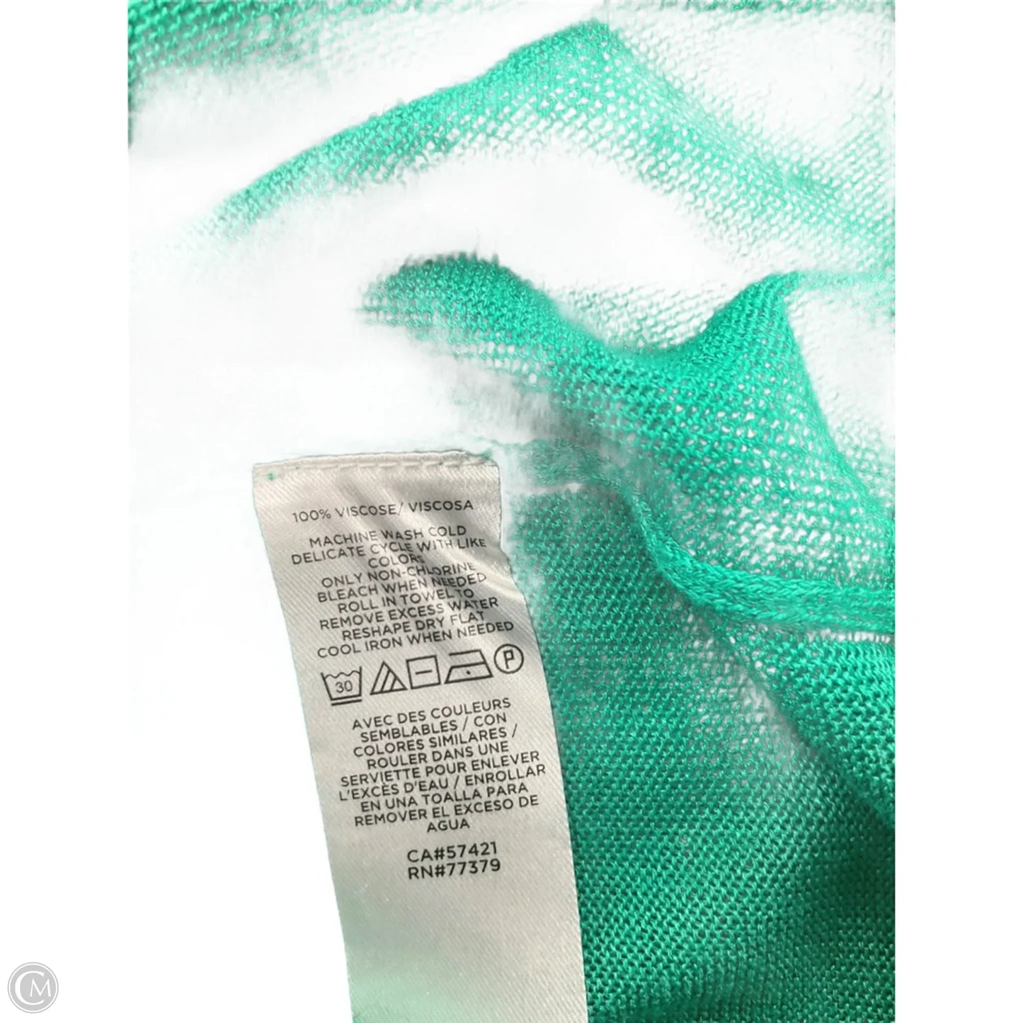 Cardigan By Ann Taylor In Green, Size: M