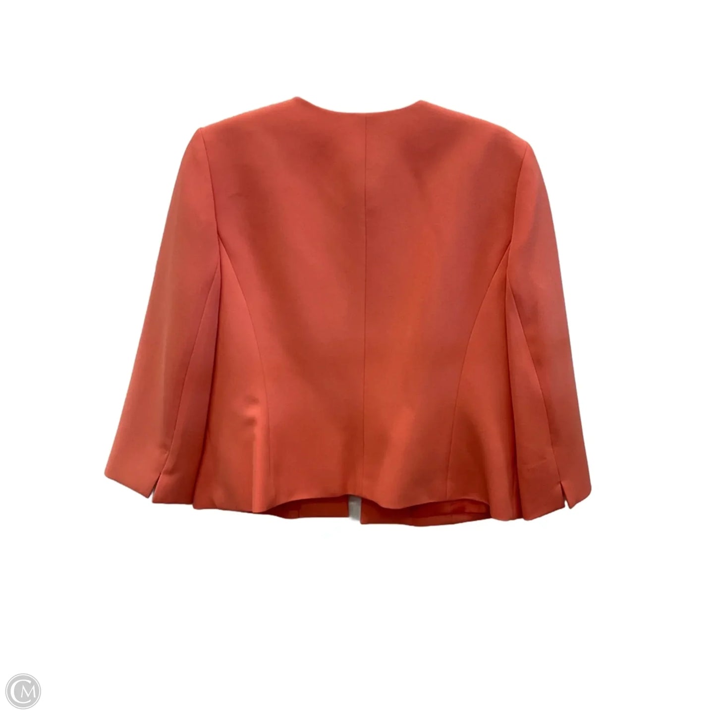 Blazer By Kasper In Orange, Size: Xl