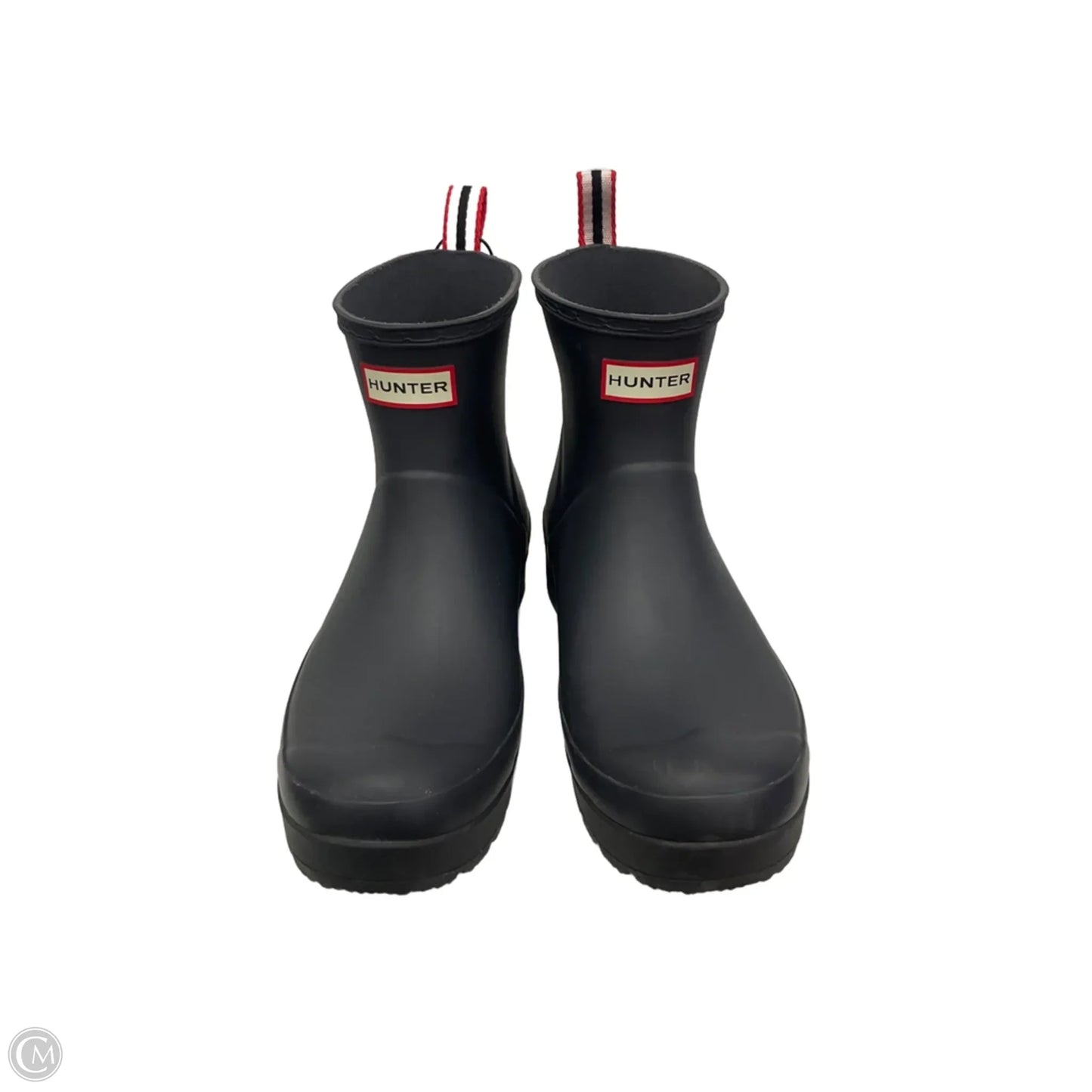 Boots Ankle Flats By Hunter In Grey, Size: 8