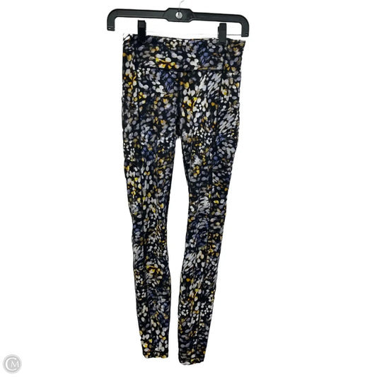 Athletic Leggings By Lululemon In Multi-colored, Size: 4