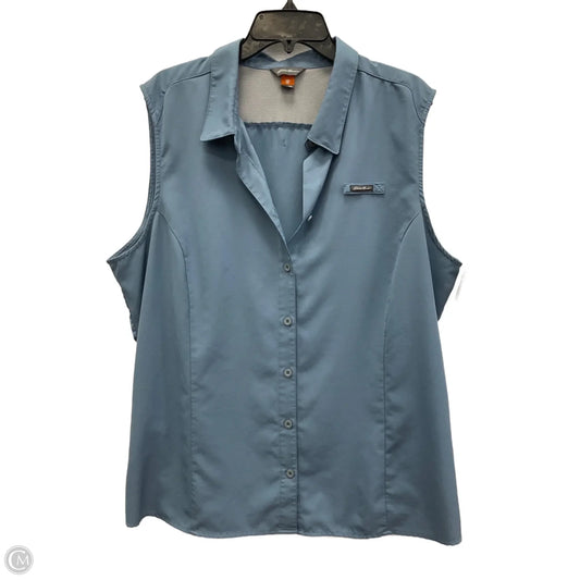 Athletic Tank Top By Eddie Bauer In Grey, Size: 2x