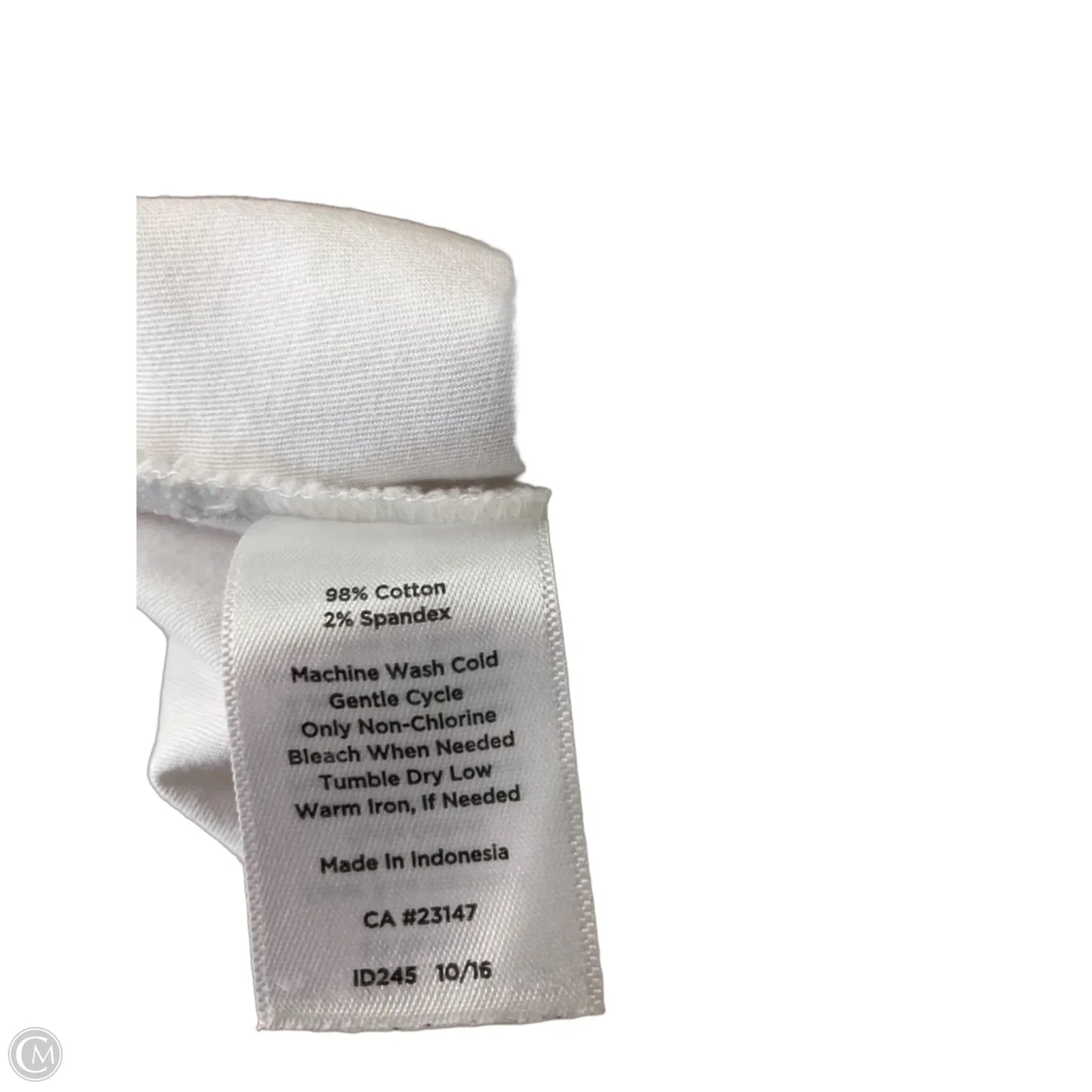 Capris By Talbots In Black & White, Size: 6p