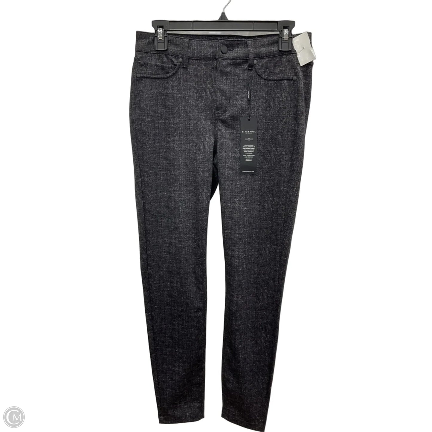 Pants Leggings By Liverpool In Grey, Size: S