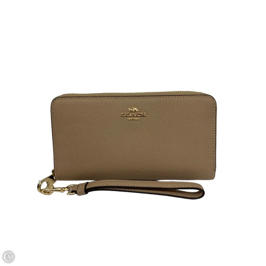 Wristlet Designer By Coach, Size: Large