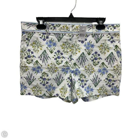 Shorts By Loft In Floral Print, Size: 6