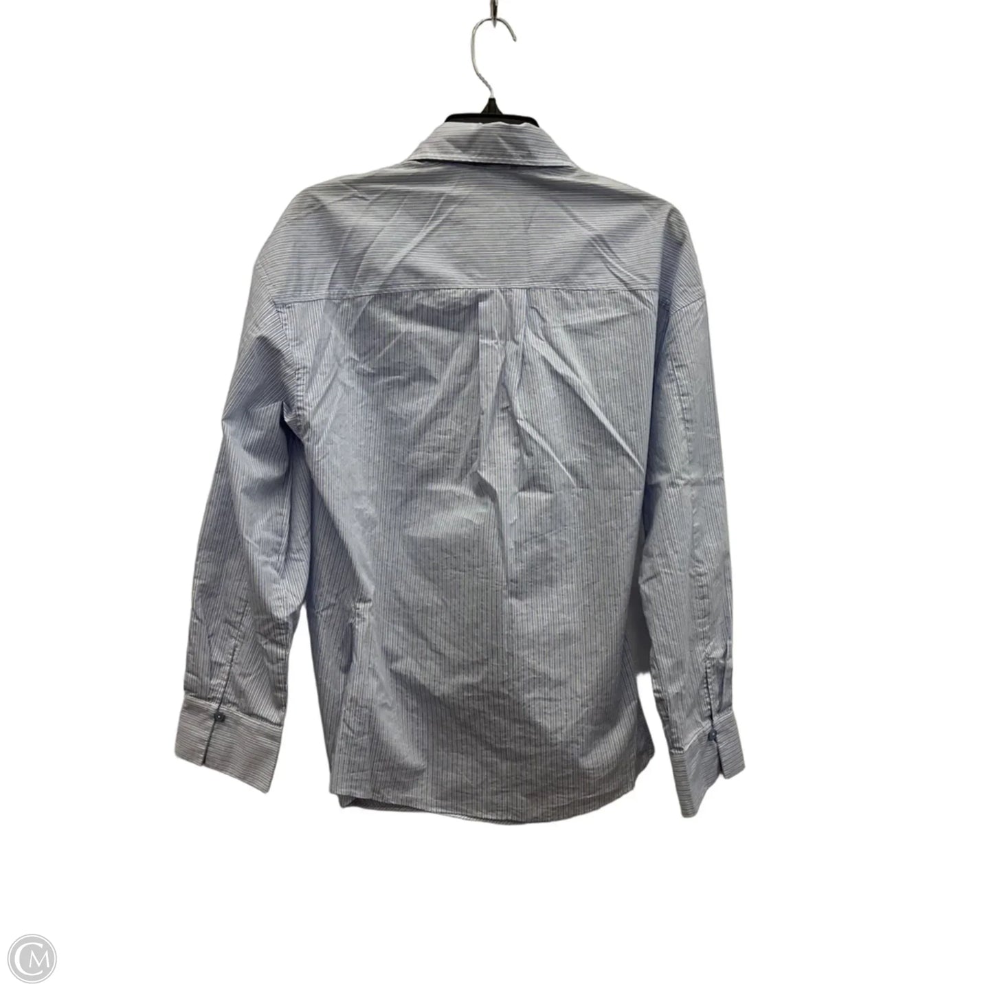 Blouse Long Sleeve By Astr The Label In Blue, Size: M