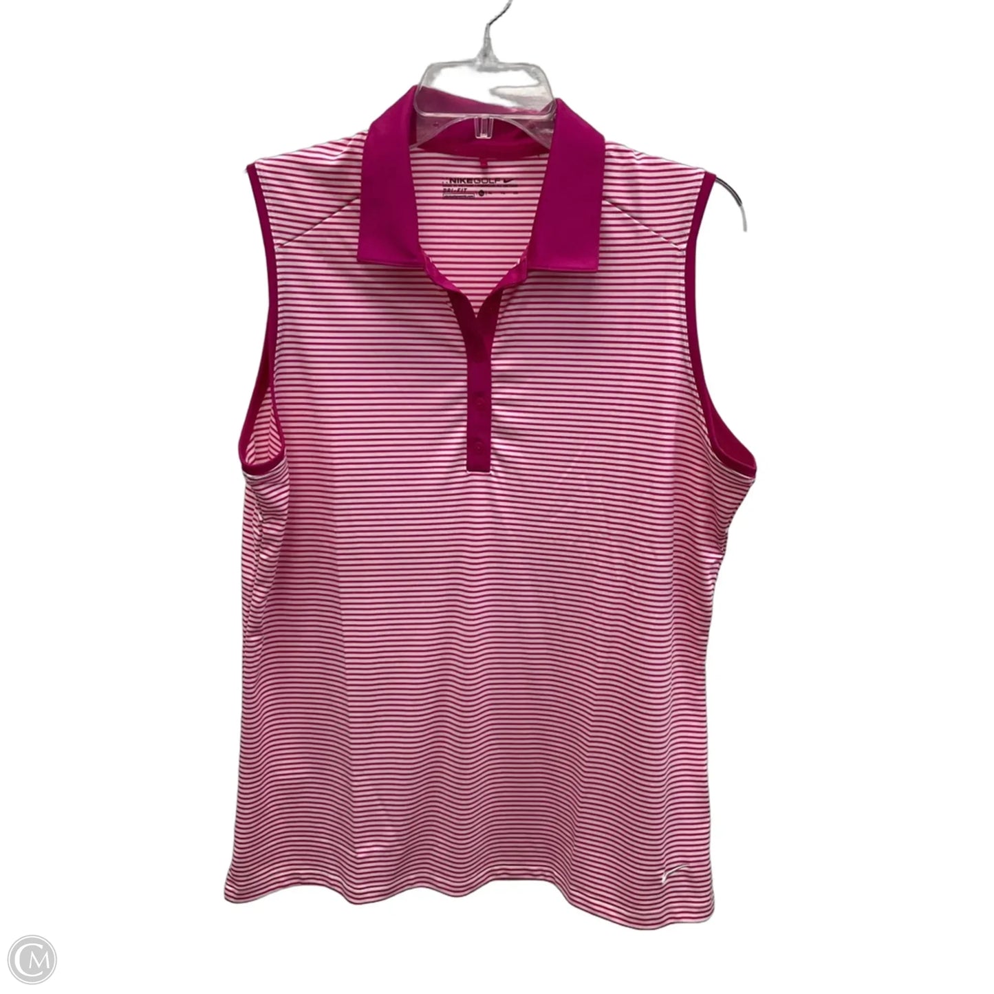 Athletic Tank Top By Nike In Pink, Size: Xl