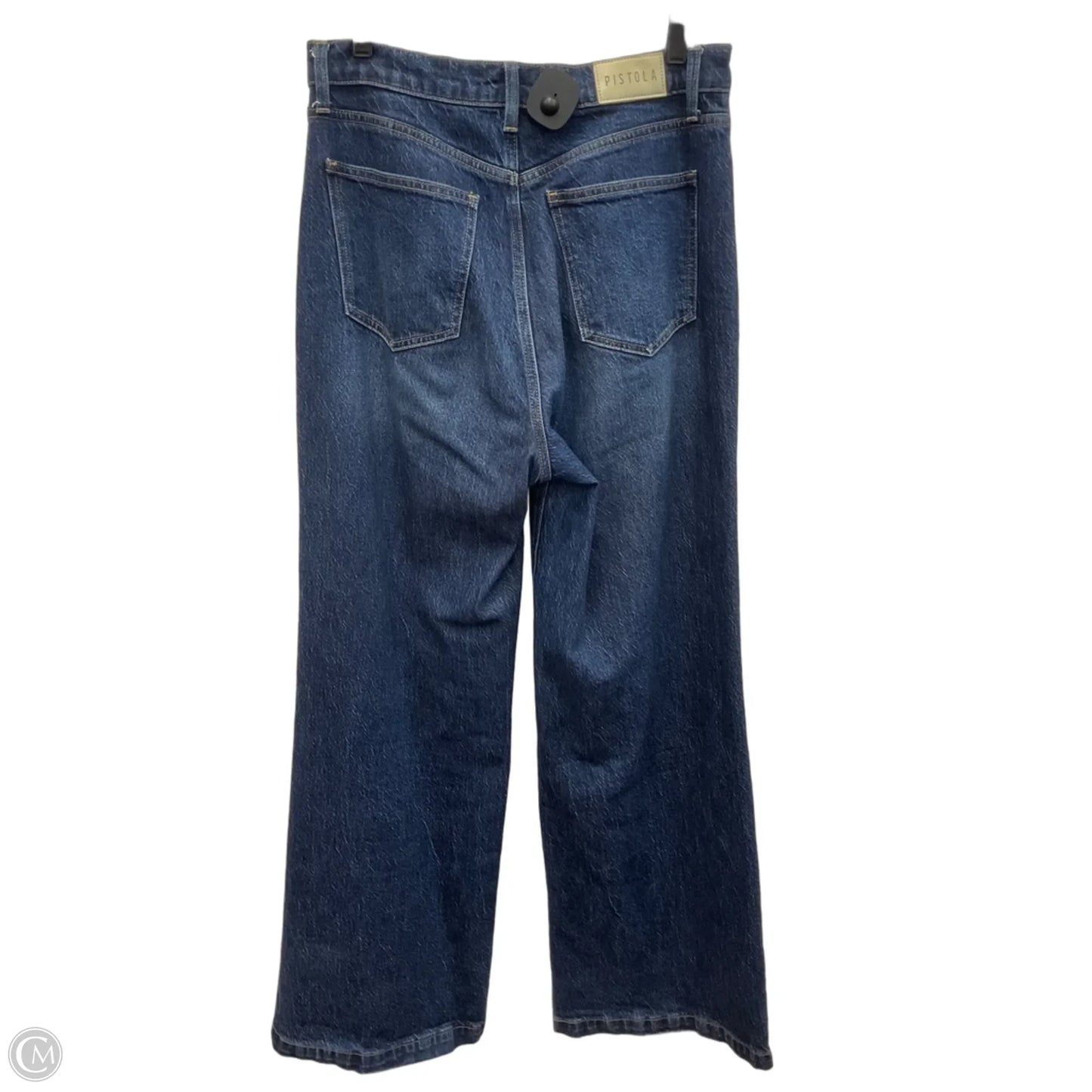 Jeans Wide Leg By Pistola In Blue Denim, Size: 8