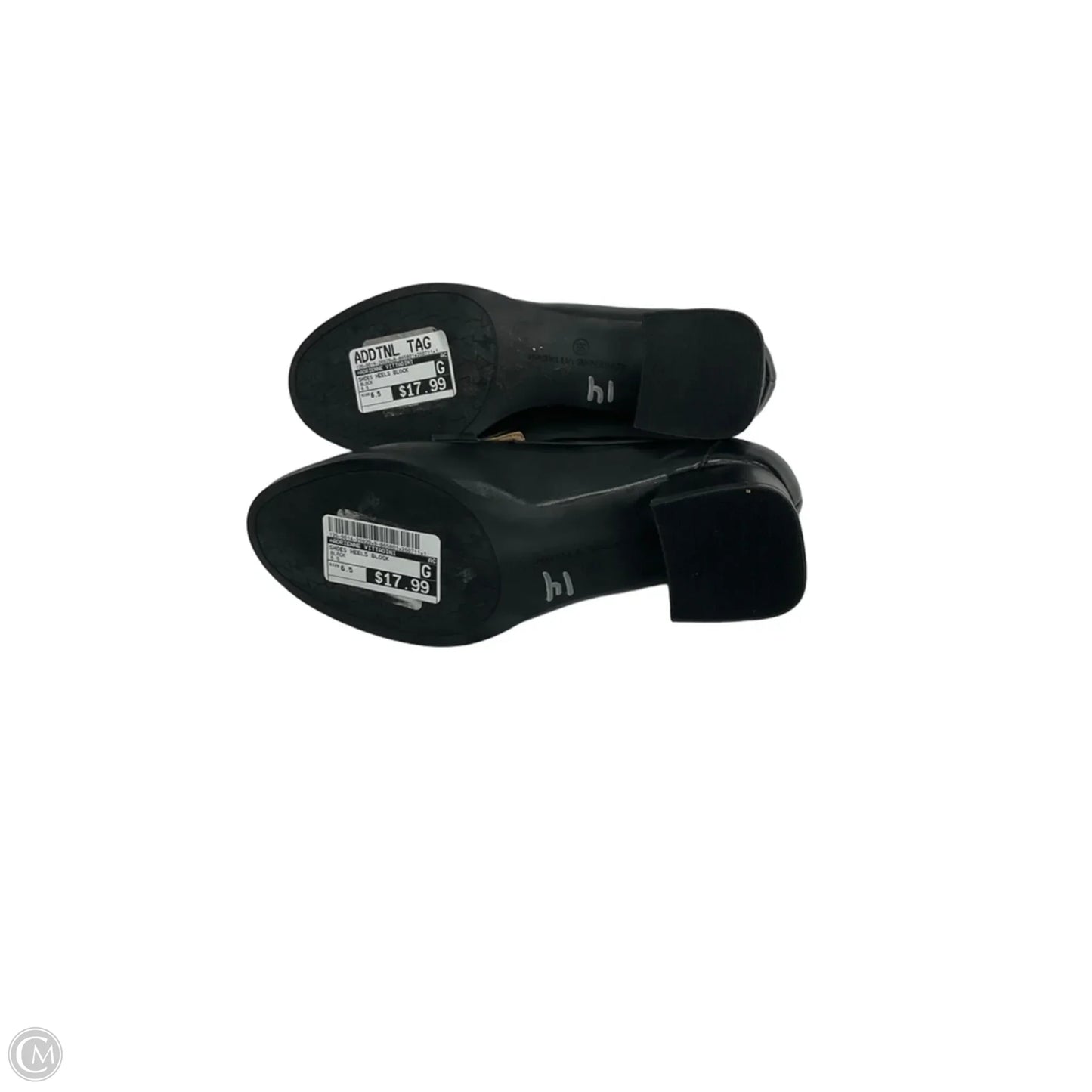 Shoes Heels Block By Adrienne Vittadini In Black, Size: 6.5