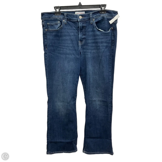 Jeans Boot Cut By Lucky Brand In Blue Denim, Size: 14