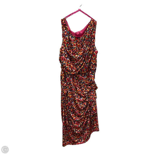 Dress Party Short By Betsey Johnson In Multi-colored, Size: Xl
